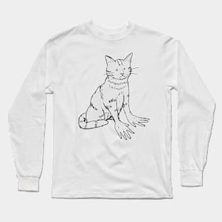 Cat Hands Long Sleeve T-Shirt